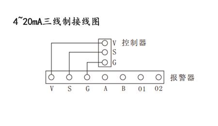 可燃气体浓度探测器接线方式